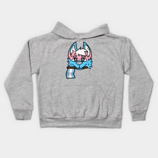 Transgender pride pup Kids Hoodie